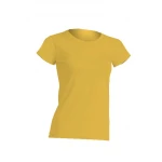 T-shirt donna 100% cotone leggermente sfiancata
