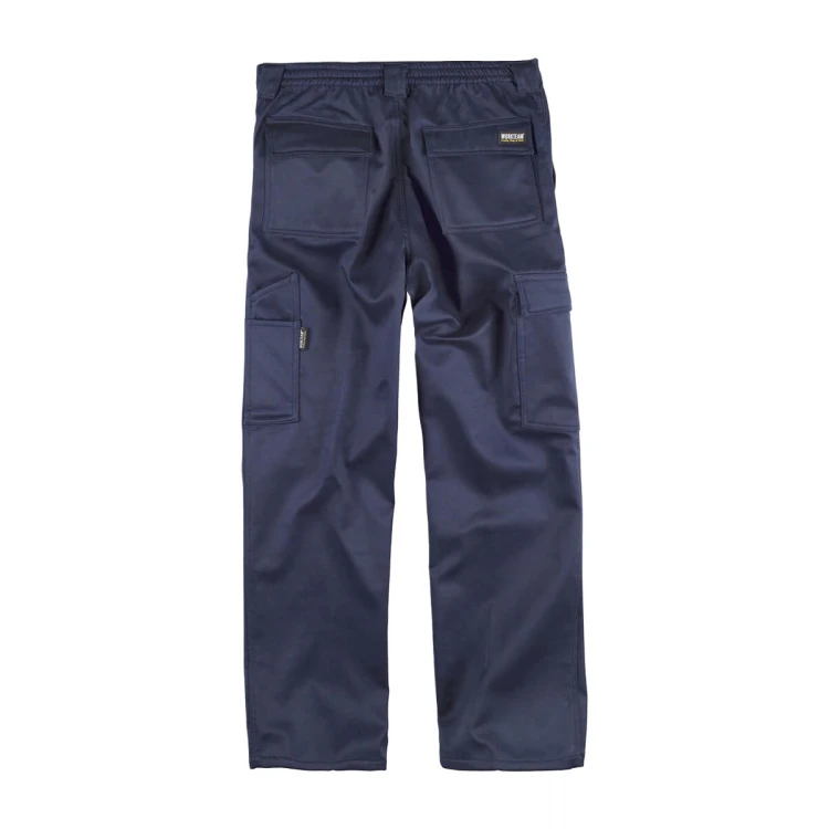 Pantalone da lavoro WORKTEAM con fodera in pile, tasche laterali e tasca porta attrezzi