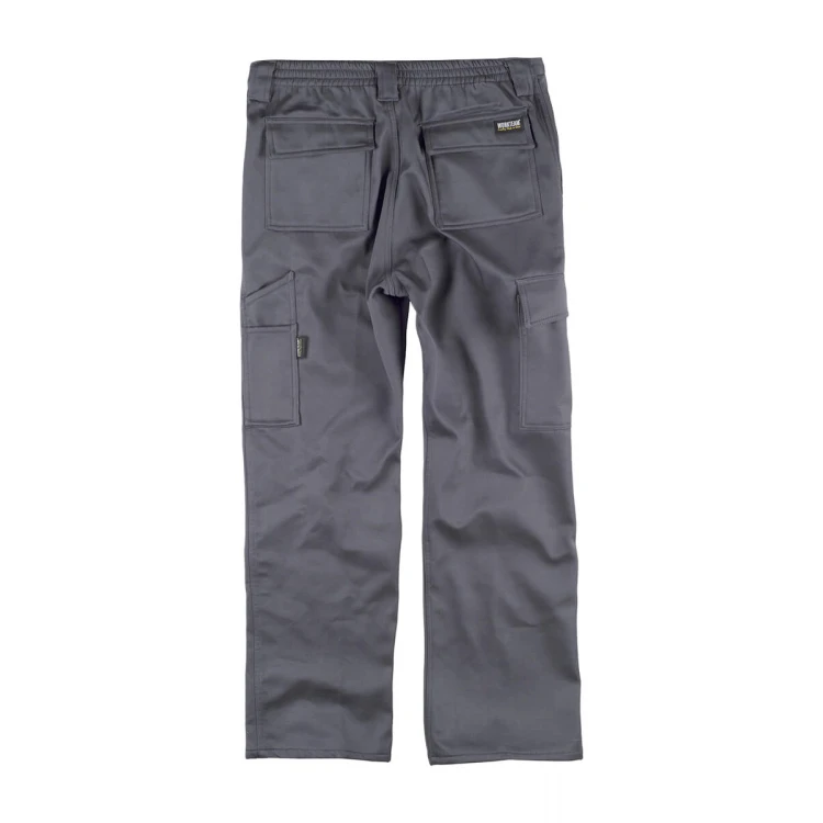 Pantalone da lavoro WORKTEAM con fodera in pile, tasche laterali e tasca porta attrezzi