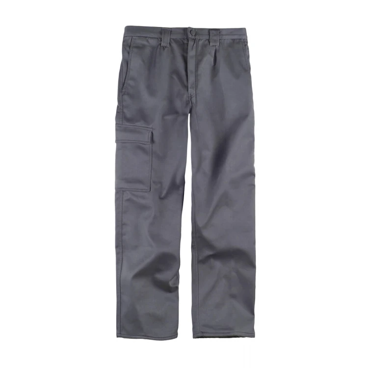 Pantalone da lavoro WORKTEAM con fodera in pile, tasche laterali e tasca porta attrezzi