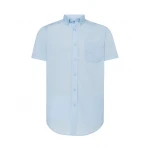 Camicia uomo con manica corta e tasca anteriore