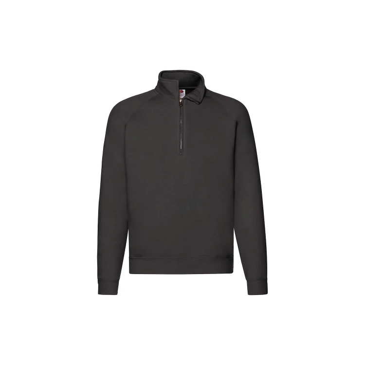 Sudadera FRUIT OF THE LOOM mod. zip neck 70/30 premium 