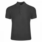 Polo uomo manica corta​ con spacchi laterali