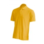 Polo uomo con spacchi laterali e polsini e collo a costine