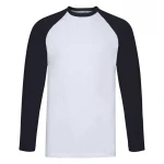  T-shirt FRUIT OF THE LOOM mod. Valueweight long-sleeve baseball 