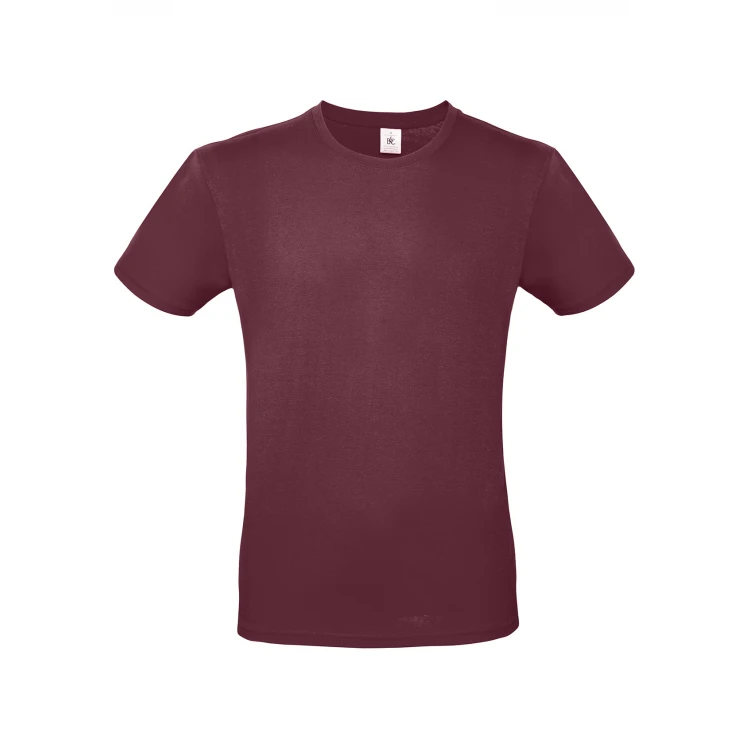 T-shirt uomo in cotone ring-spun e colletto a costine