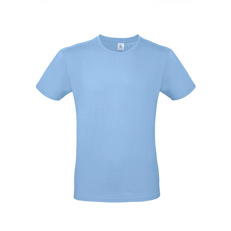 T-shirt uomo in cotone ring-spun e colletto a costine