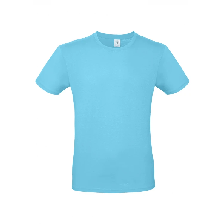 T-shirt uomo in cotone ring-spun e colletto a costine