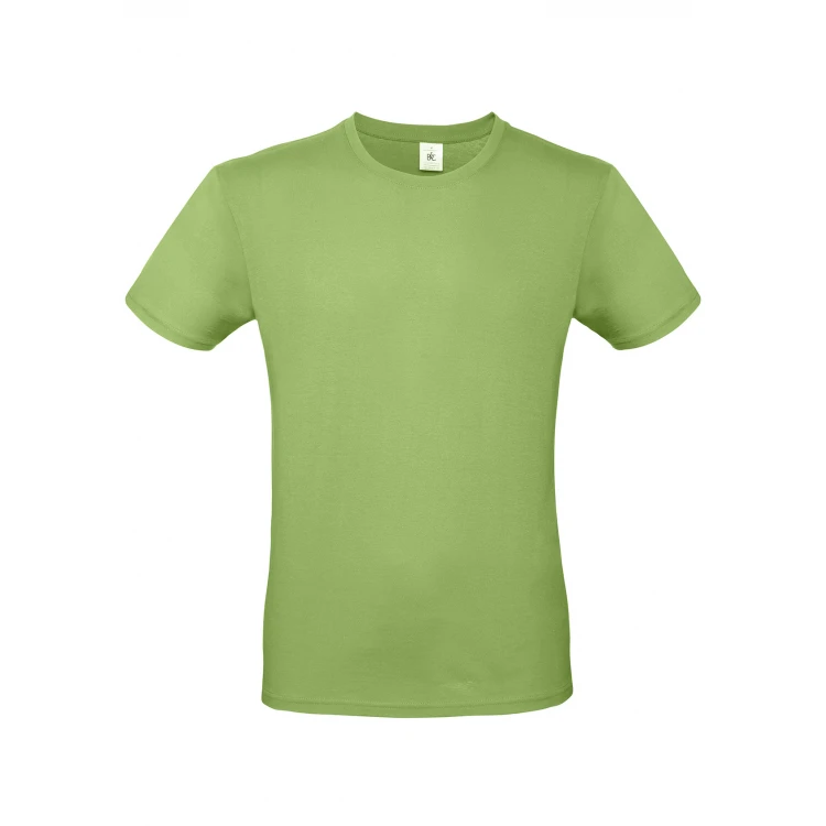 T-shirt uomo in cotone ring-spun e colletto a costine