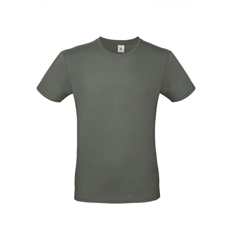 T-shirt uomo in cotone ring-spun e colletto a costine