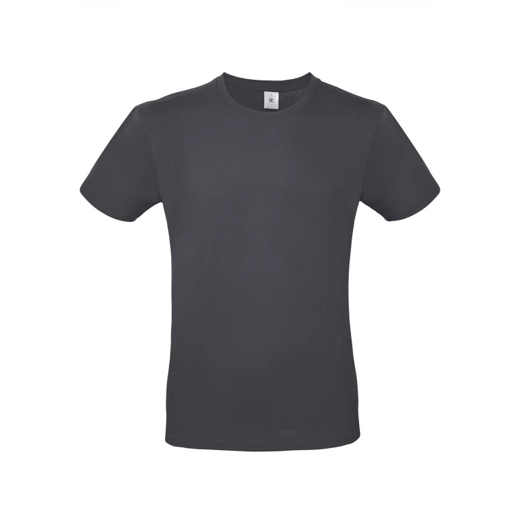 T-shirt uomo in cotone ring-spun e colletto a costine