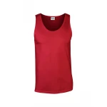 Canotta uomo in cotone preshrunk e bordo in costina