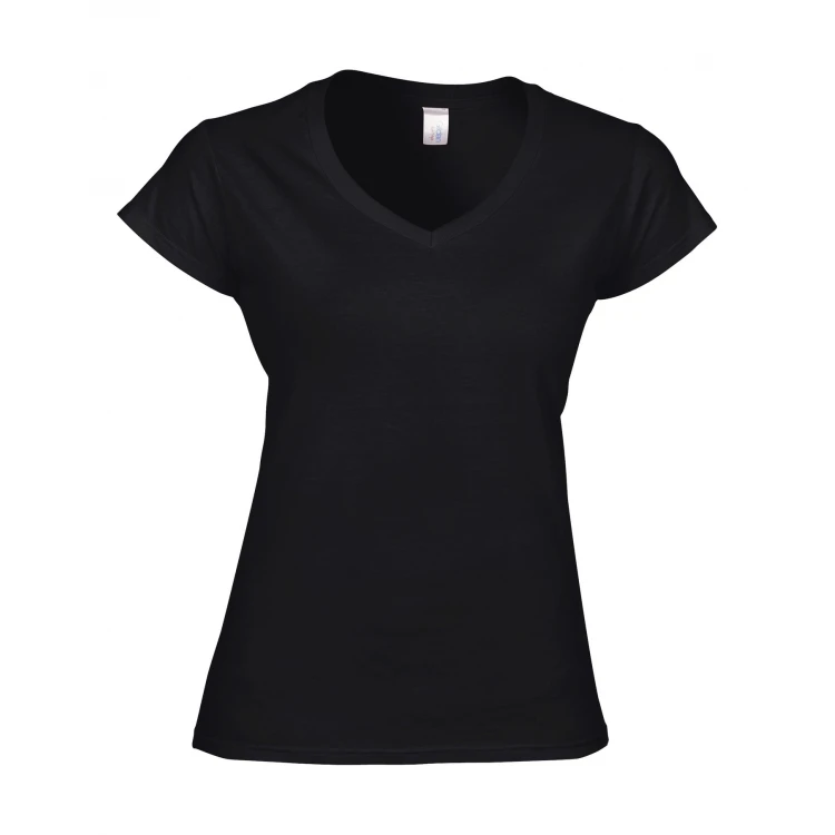 Maglietta da donna GILDAN mod. Soft Style V-neck