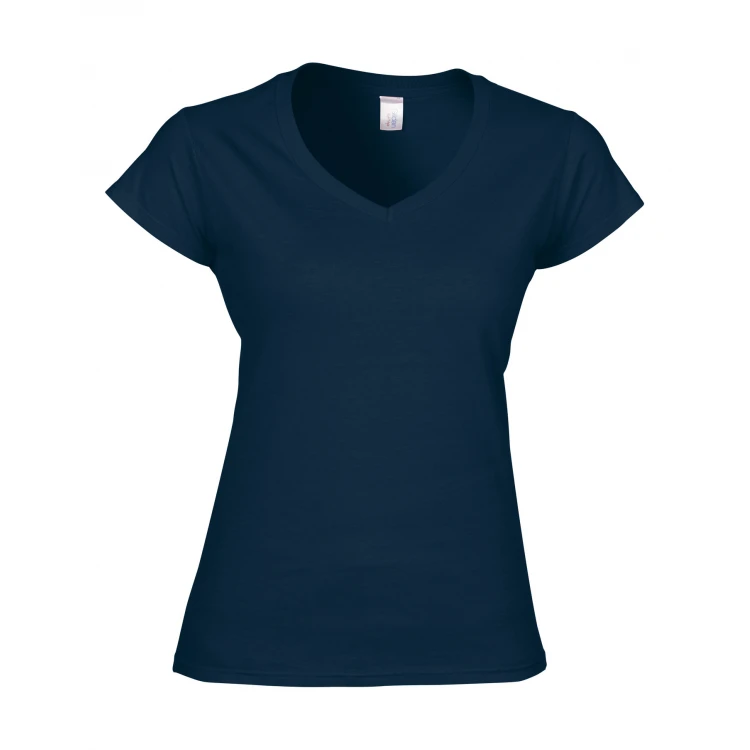 Maglietta da donna GILDAN mod. Soft Style V-neck