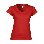 Maglietta da donna GILDAN mod. Soft Style V-neck