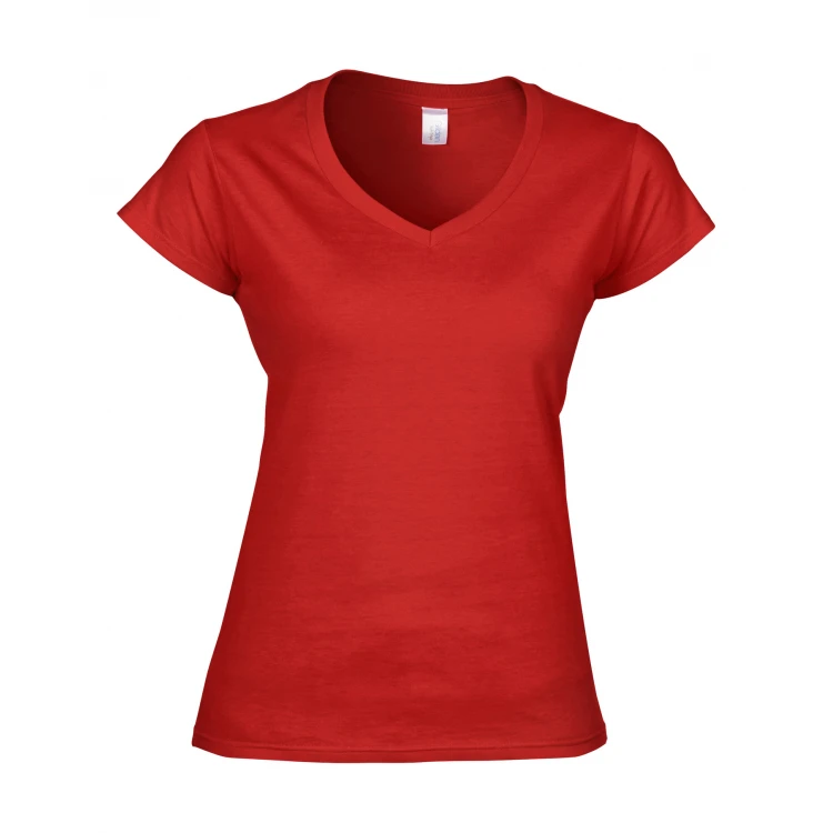 Maglietta da donna GILDAN mod. Soft Style V-neck