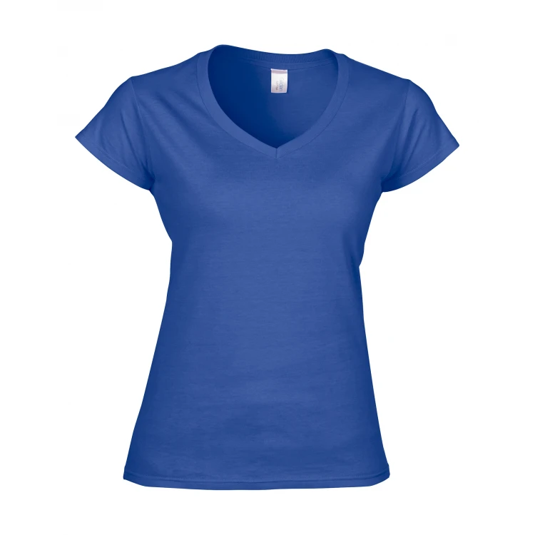 Maglietta da donna GILDAN mod. Soft Style V-neck
