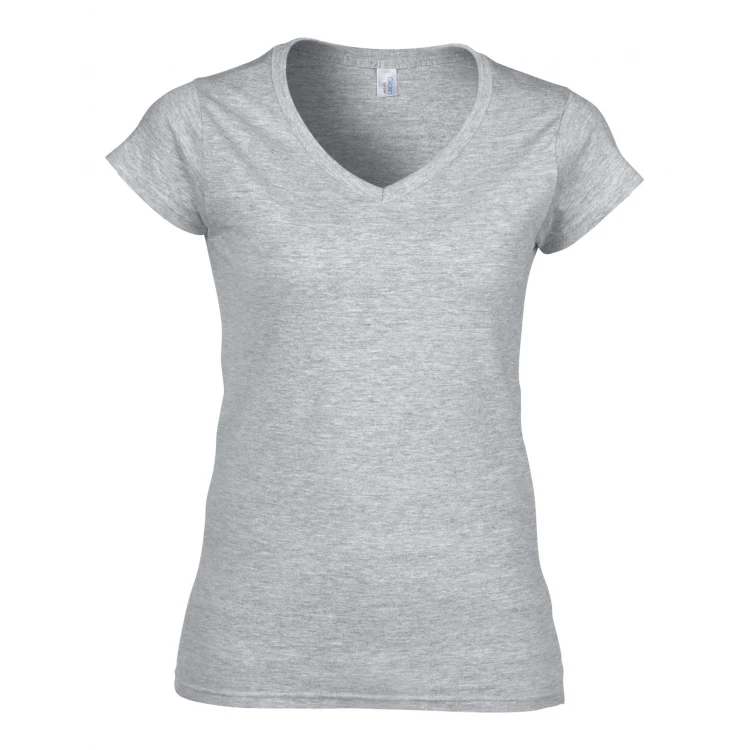 Maglietta da donna GILDAN mod. Soft Style V-neck