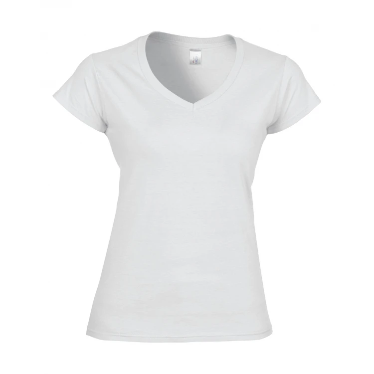 Maglietta da donna GILDAN mod. Soft Style V-neck