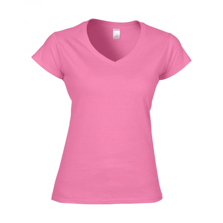 Maglietta da donna GILDAN mod. Soft Style V-neck