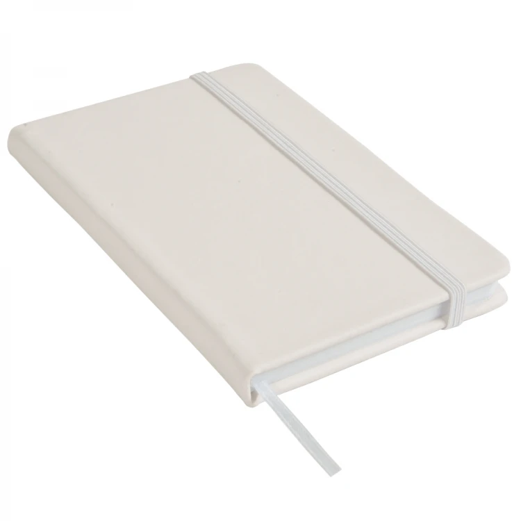 Quaderno per appunti con fogli a quadretti e cordino