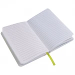 Taccuino per appunti a righe con cordino a contrasto