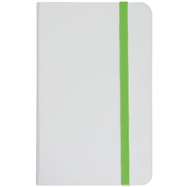Taccuino per appunti a righe con cordino a contrasto