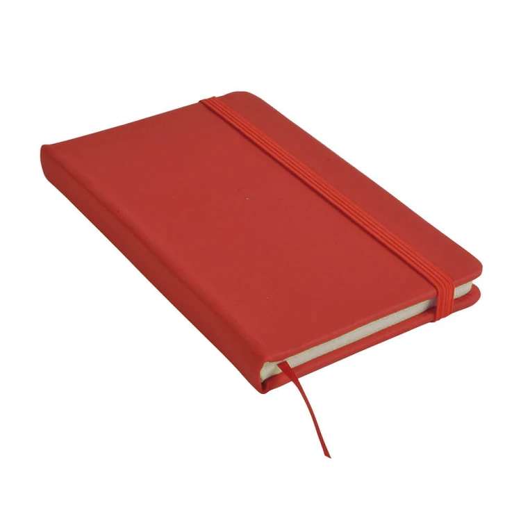 Quaderno per appunti con fogli a righe e cordino