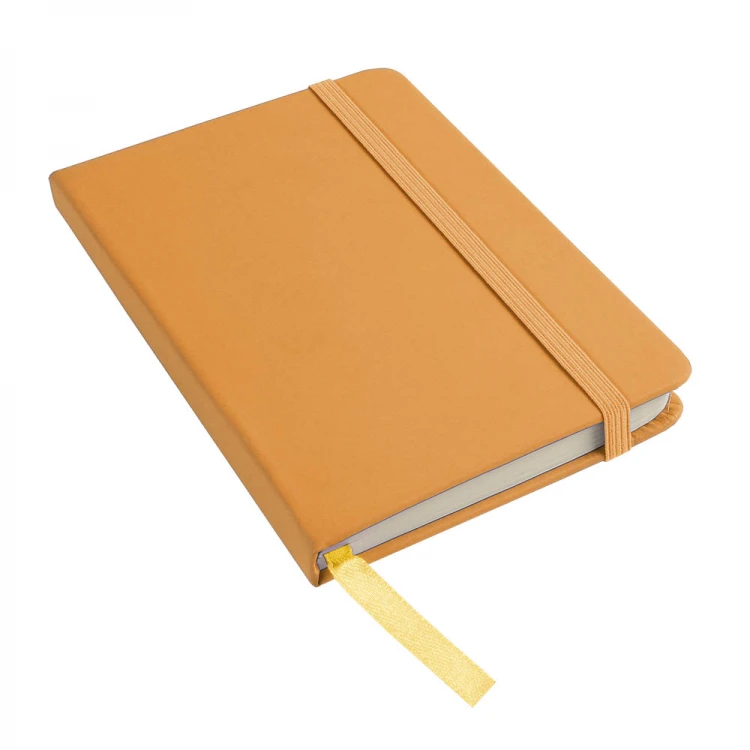 Quaderno per appunti con fogli a righe e cordino