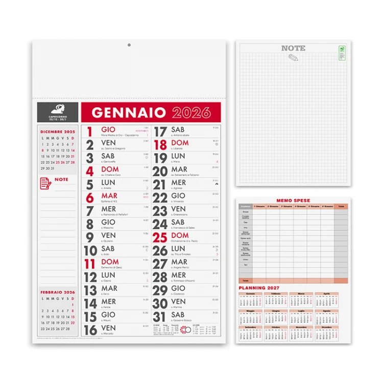 Calendario da parete