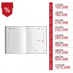 Agenda giornaliera personalizzata con logo (2026)