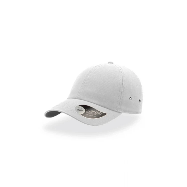 Gorra ATLANTIS de 6 paneles con visera precurvada