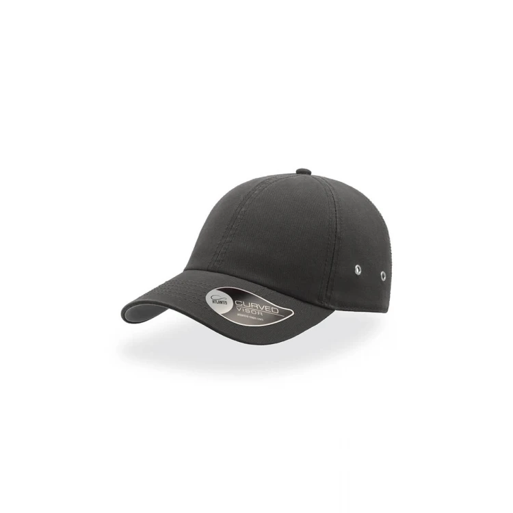 Gorra ATLANTIS de 6 paneles con visera precurvada