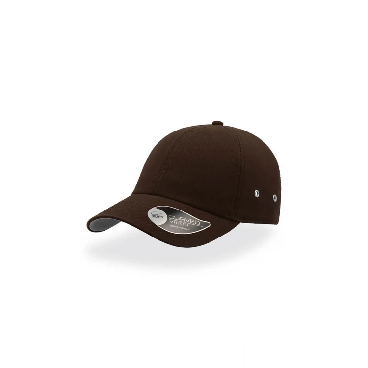 Gorra ATLANTIS de 6 paneles con visera precurvada