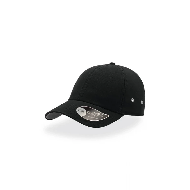Gorra ATLANTIS de 6 paneles con visera precurvada