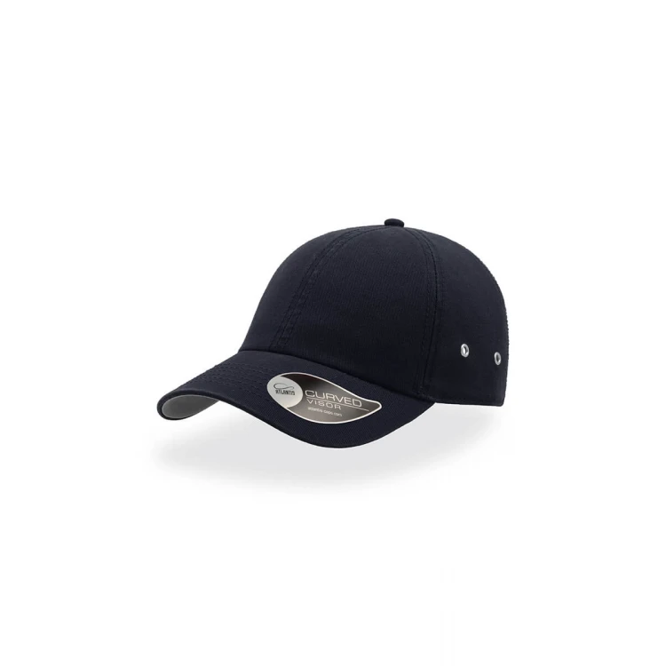 Gorra ATLANTIS de 6 paneles con visera precurvada