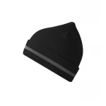 Casquette ATLANTIS mod. Workouts en polyester recyclé avec bande réfléchissante, vue de face