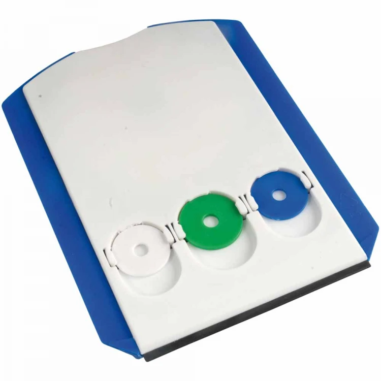 Disco orario con raschiaghiaccio