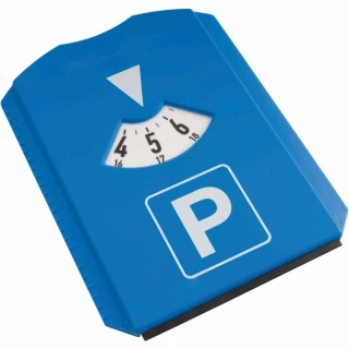 Disco orario con raschiaghiaccio