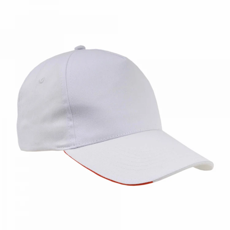 Cappellino con visiera tricolore