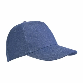 Cappellino in cotone denim