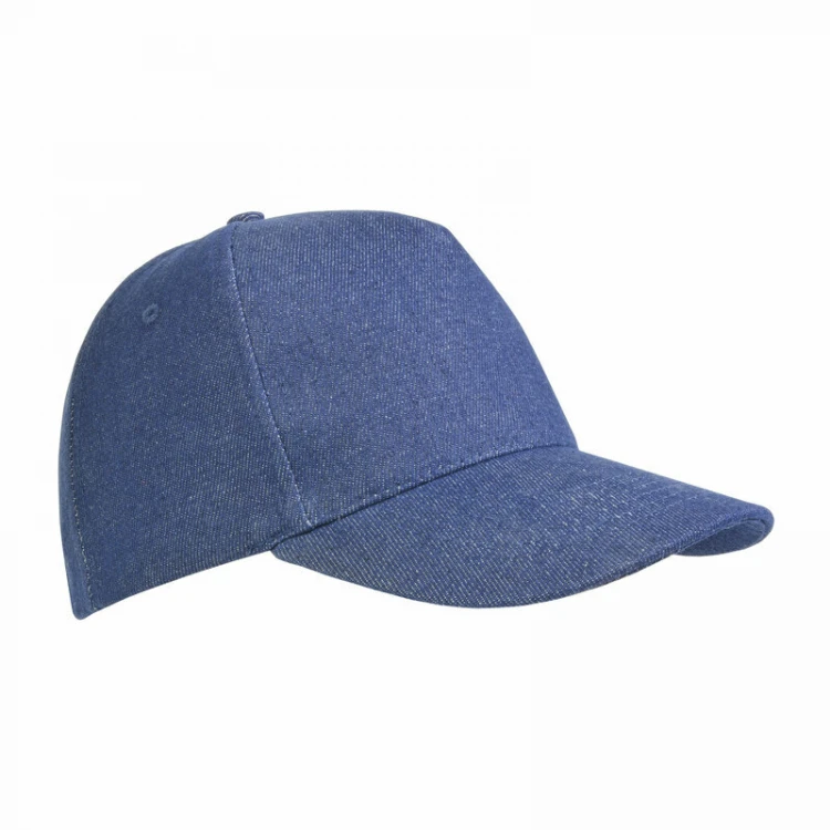 Cappellino in cotone denim