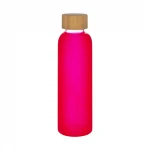 Borraccia in vetro e bambù