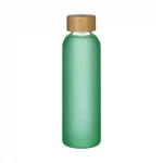 Borraccia in vetro e bambù