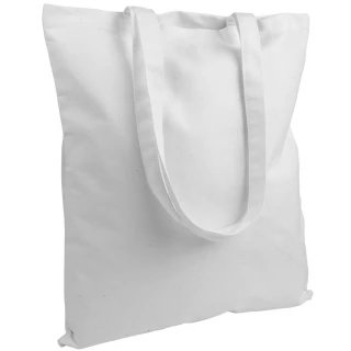 Shopper in canvas colorato con manici lunghi