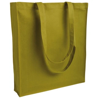 Shopper in cotone pesante colorato