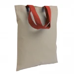 Mini-Tasche aus natürlicher Baumwolle