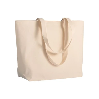 Shopper in canvas con base