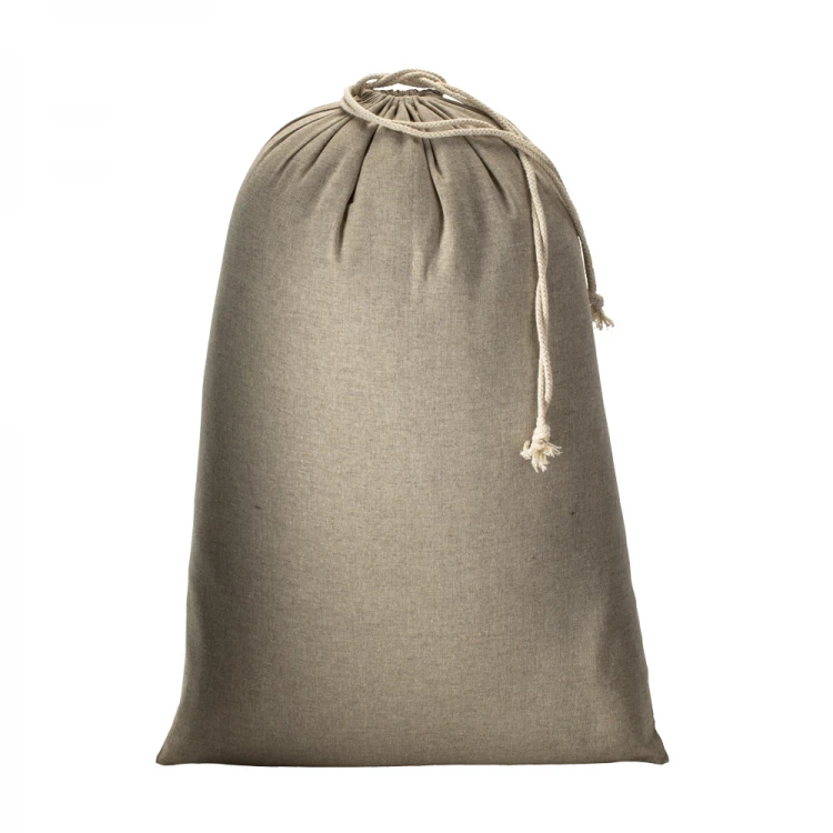 Sacchetto in cotone riciclato 150 g/m² formato 50×70 cm