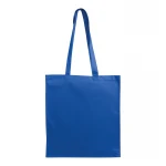 recycled cotton shopper bag with long handles front view